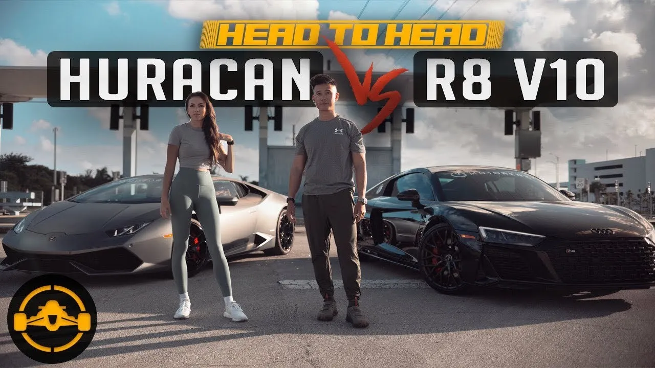 Clash of Titans: Lamborghini Huracan vs. Audi R8