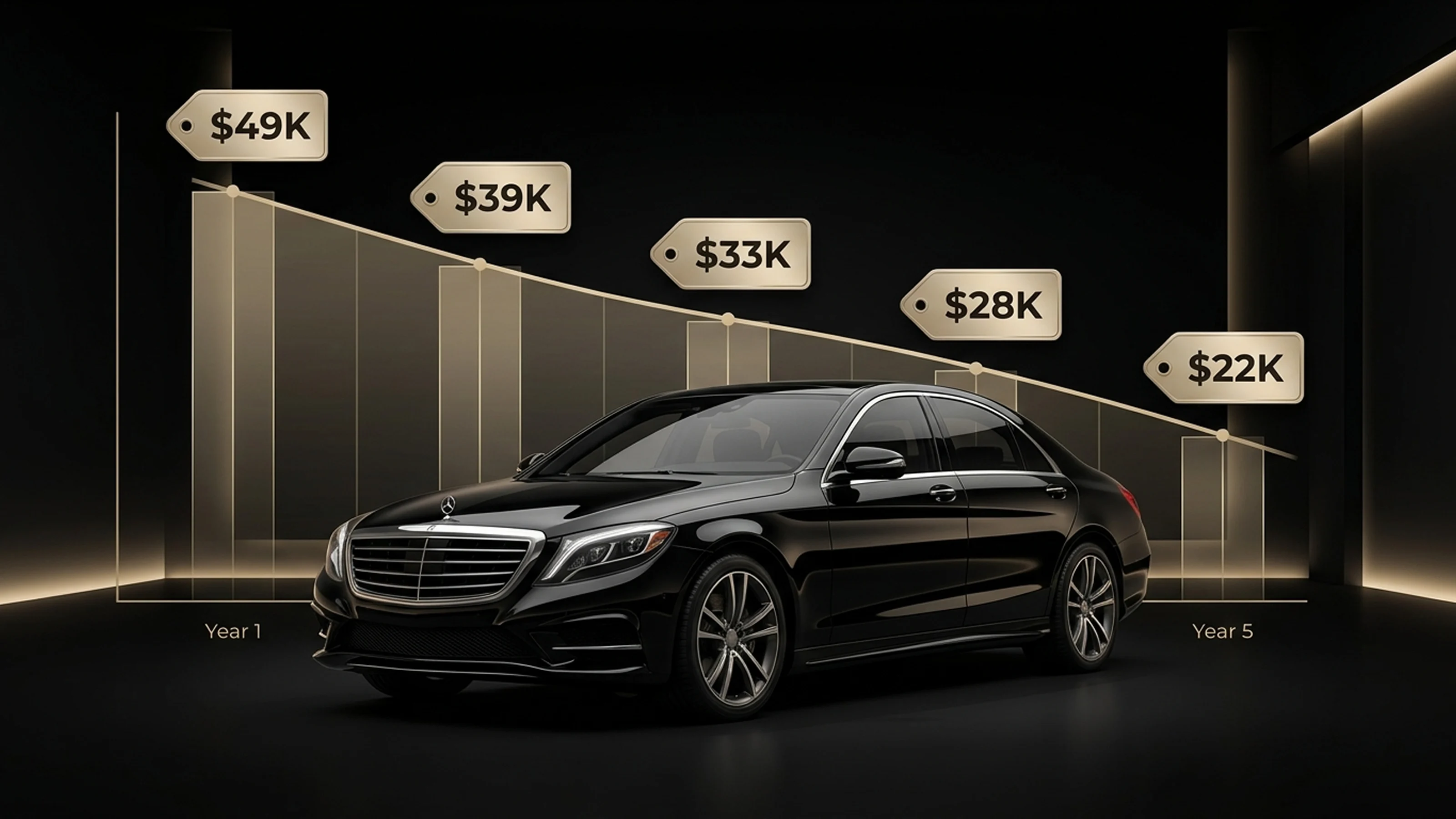 Car depreciation over time