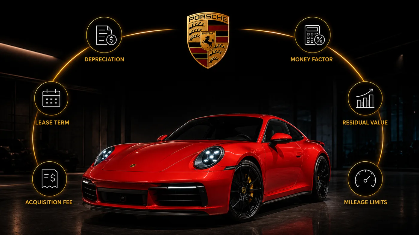 How Porsche's lease structure works and what you are really paying for